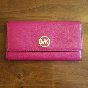 Pink Michael Kors Wallet